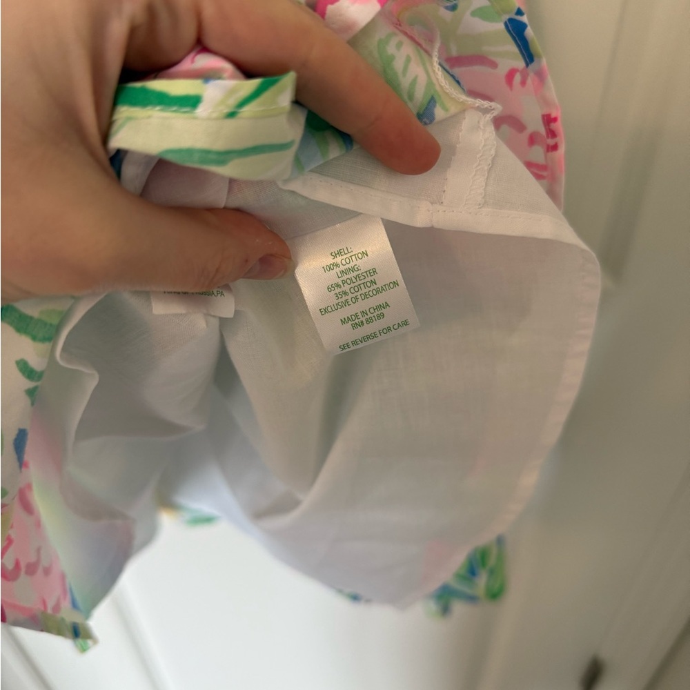 Lilly Pulitzer Girls Idala Cotton Dress - Picture 5 of 5